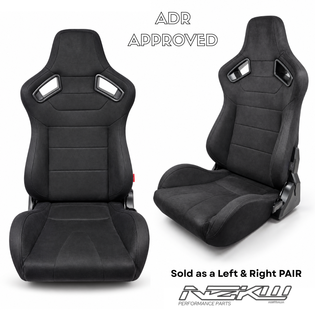 Grand Tourer Recliner Bucket Seat PAIR- Left & Right