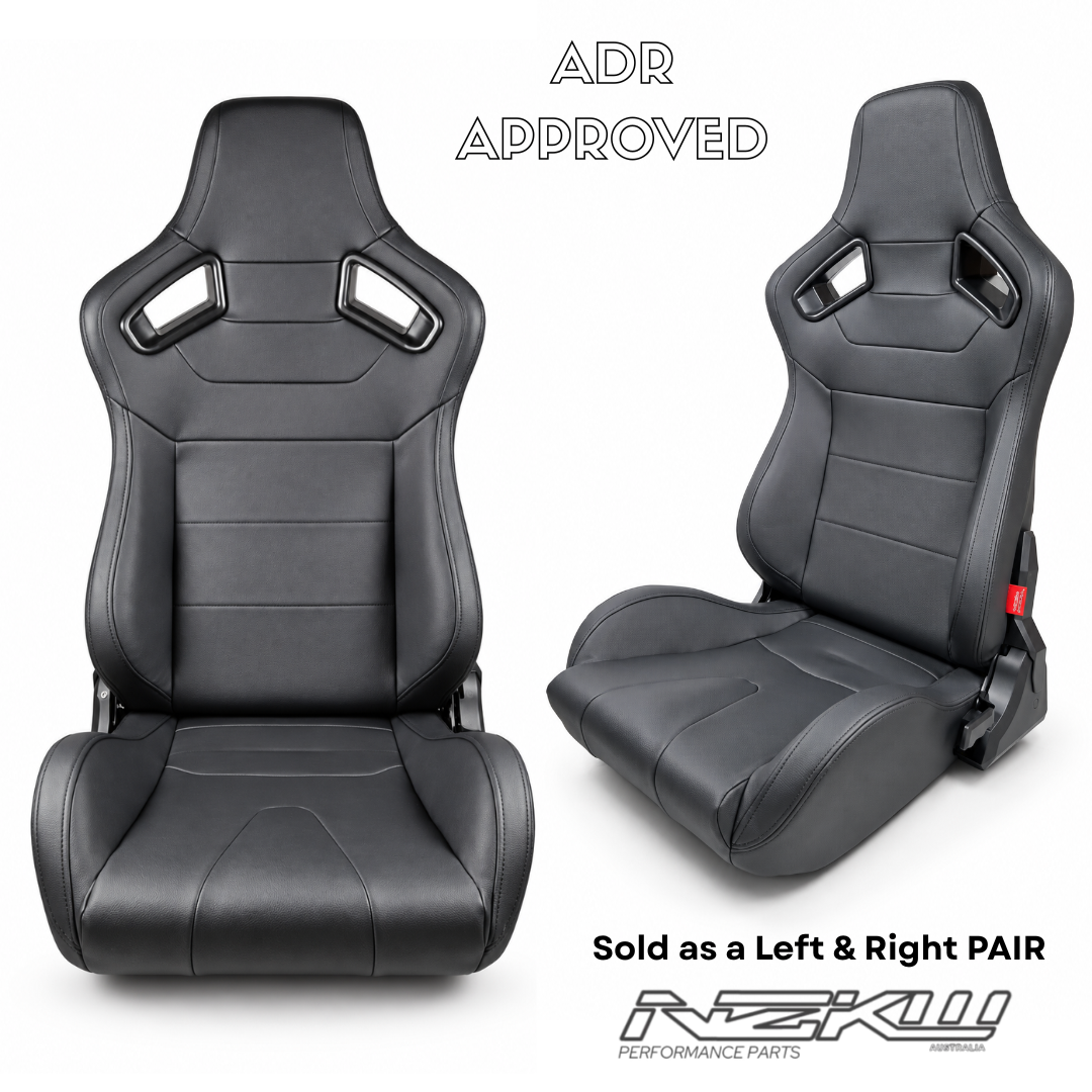 Grand Tourer Recliner Bucket Seat PAIR- Left & Right