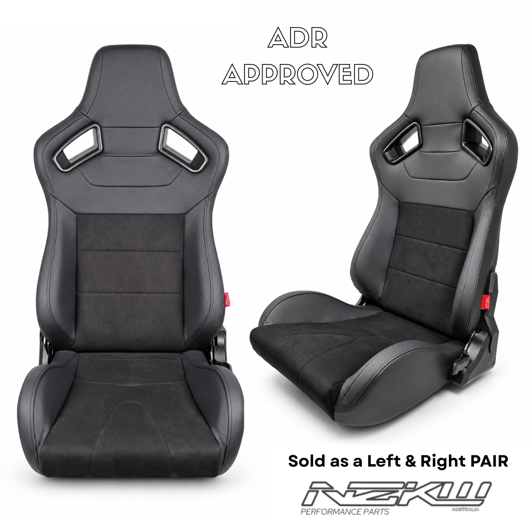Grand Tourer Recliner Bucket Seat PAIR- Left & Right