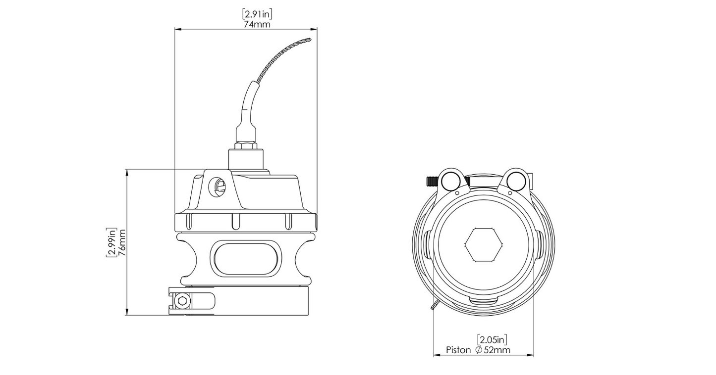 GenV RacePort Blow Off Valve Sensor Cap Upgrade