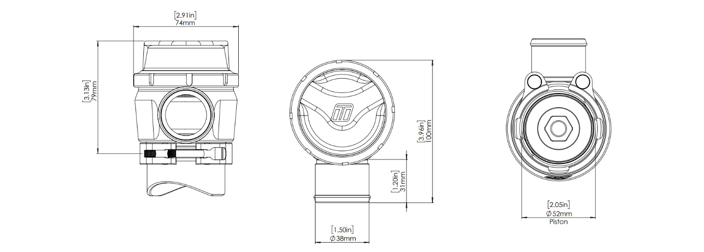 GenV RacePort Plumback Valve Suit Supercharger