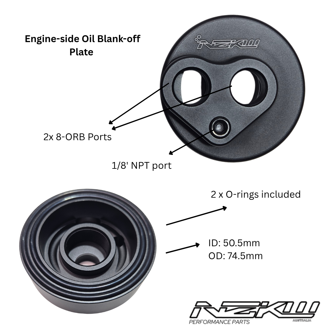 Universal Oil Cooler / Oil Filter Relocation Kit