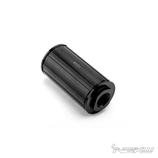 CNC Machined Inline Fuel Filter with 100 Micro S.S element