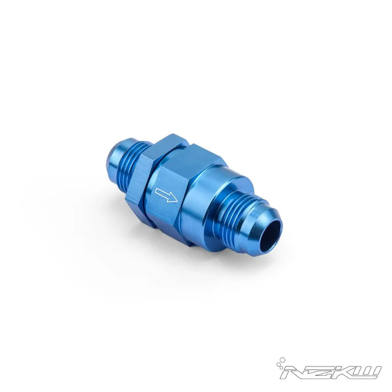 NZKW CNC machined inline check valve / one way valve