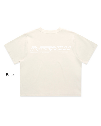 Women's Crop Tee (Ecru)