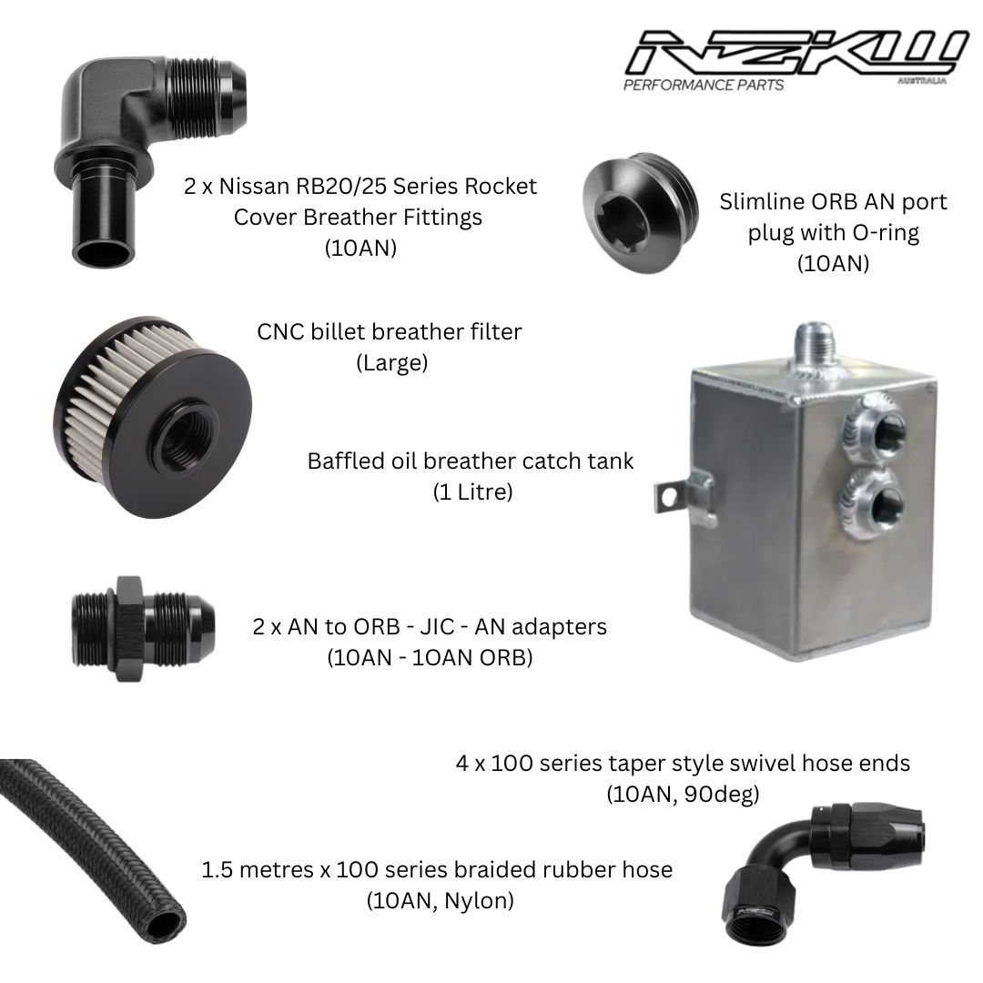 Nissan RB20 / 25 Breather Kit