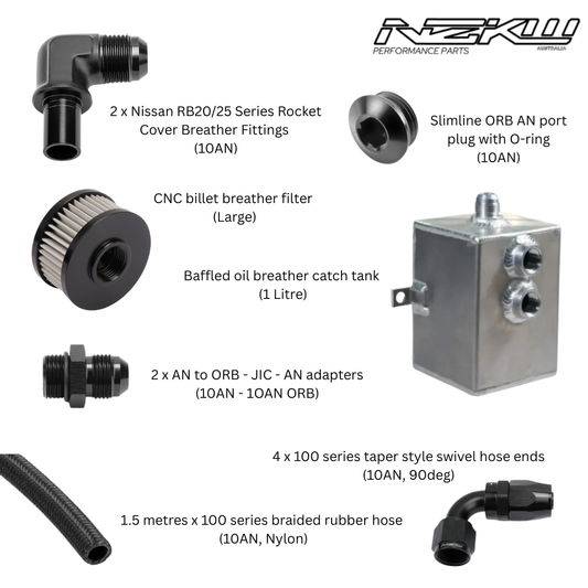 Nissan RB20 / 25 Breather Kit
