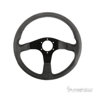 Old Classic II- Leather Steering Wheel