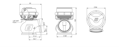 GenV ProGate50 14psi External Wastegate