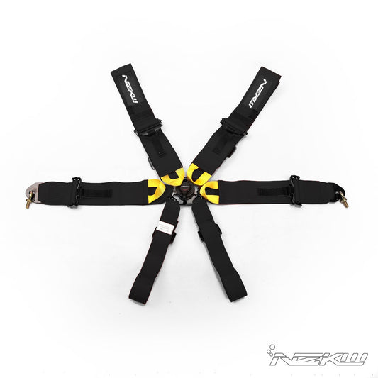 SFI 16.1 4 or 6 point cam - lock racing harness