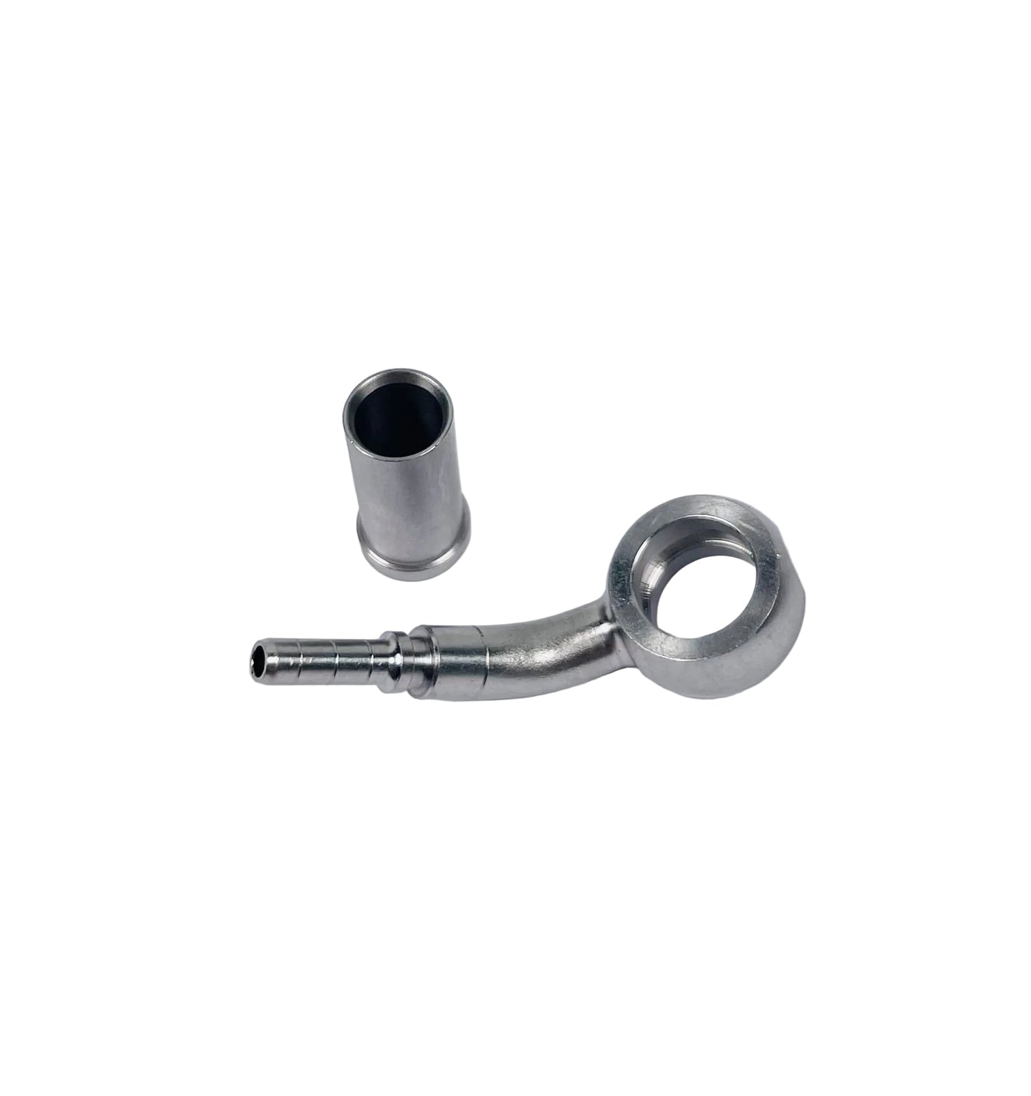 Stainless Steel Banjo Crimp On 3AN - M10
