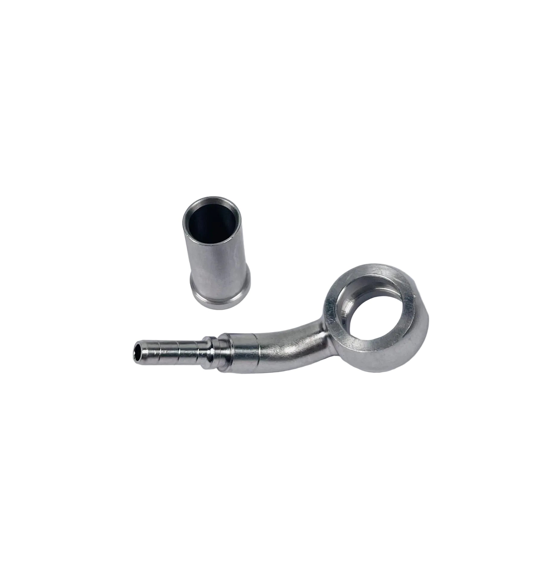 Stainless Steel Banjo Crimp On 3AN - M10