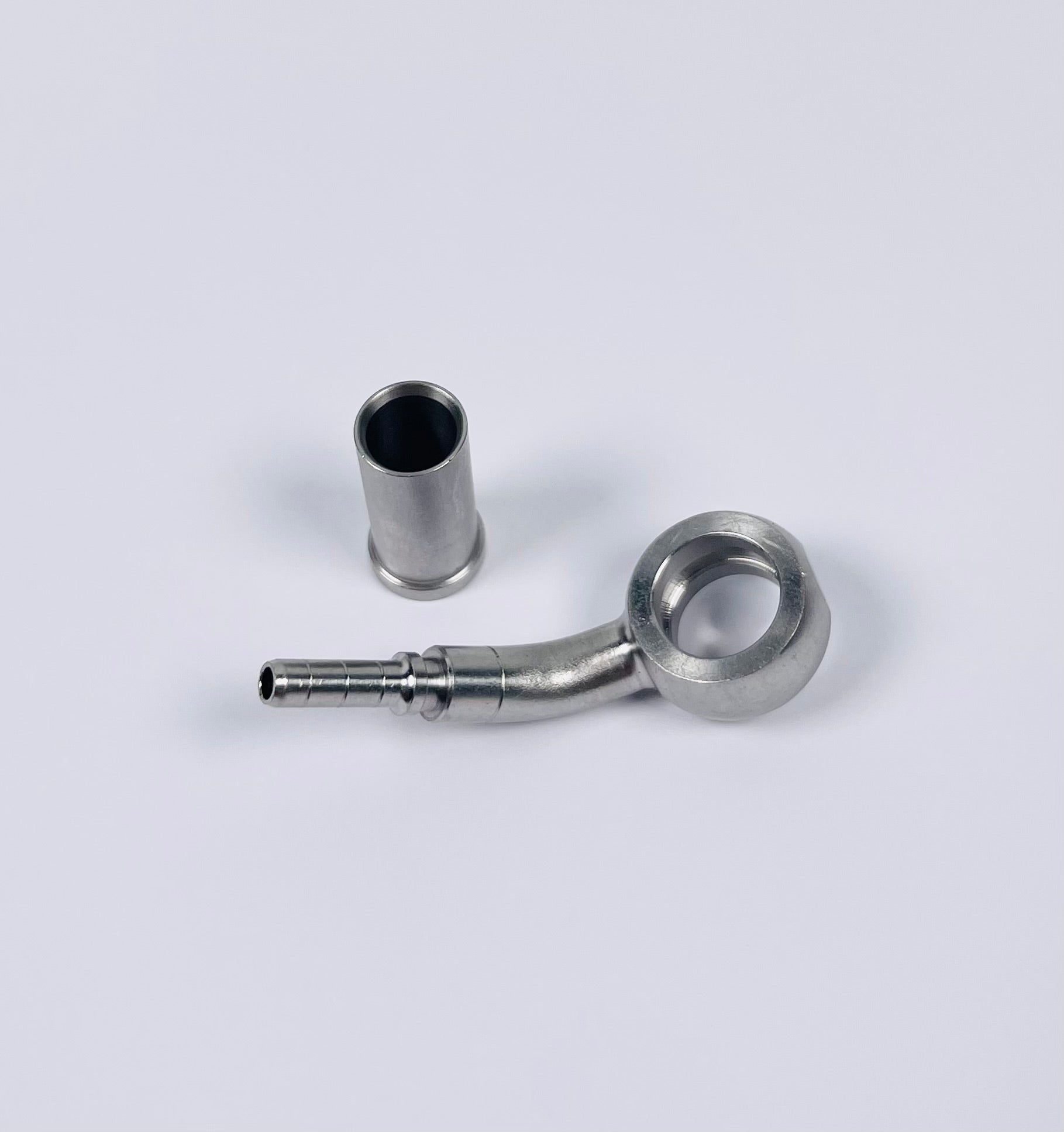 Stainless Steel Banjo Crimp On 3AN - M10-Banjo Crimp On-NZKW Australia