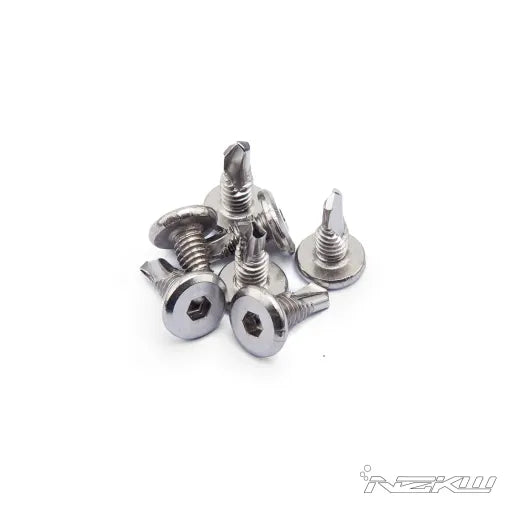 Stainless Steel M6x16 self-tapping screws x10