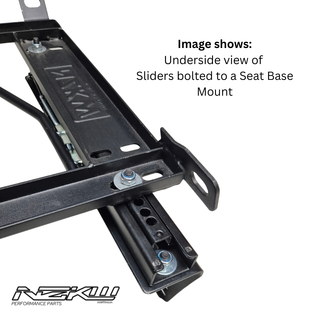 Universal Dual lock Bucket Seats Rails Sliders