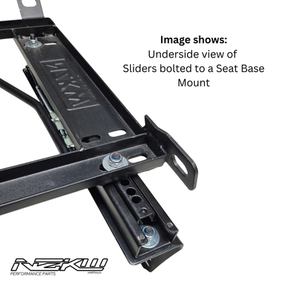 Universal Dual lock Bucket Seats Rails Sliders