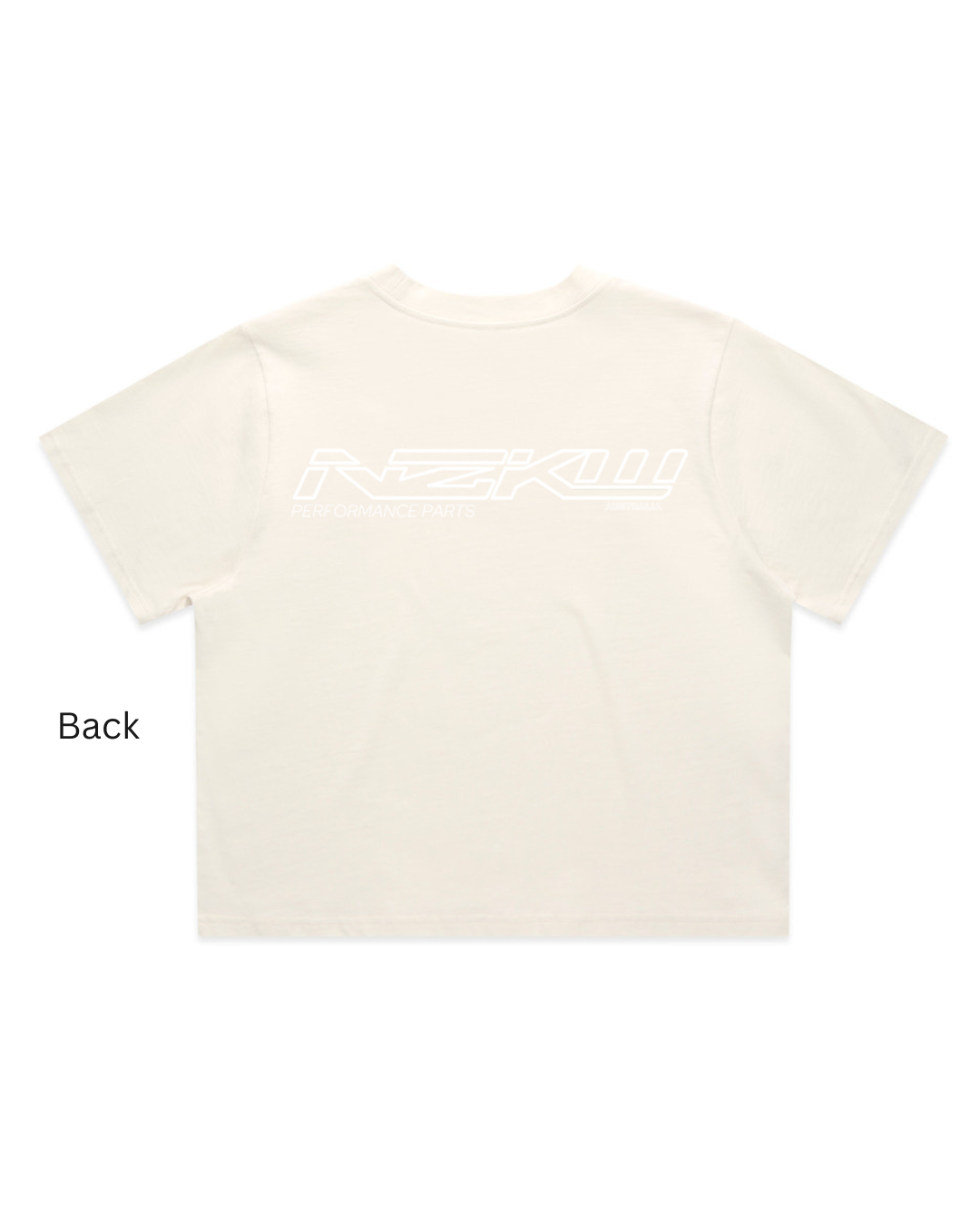 Women's Crop Tee (Ecru)