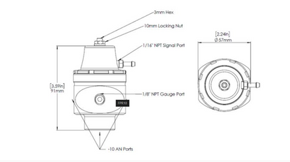 Fuel Pressure Regulators – FPR 10