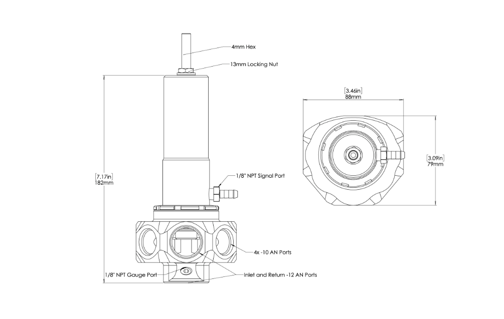Fuel Pressure Regulators – FPR12