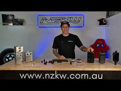 Baffled Oil Breather Catch Tank - 2 Liter