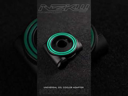 Billet Aluminium Thermostatic Universal Oil Cooler Adapter