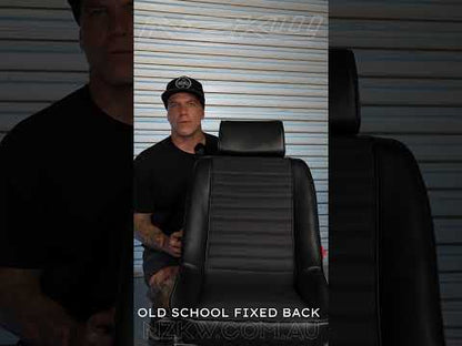 Classic Old School Fixed Bucket Seats