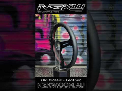 Old Classic - Leather Steering Wheel