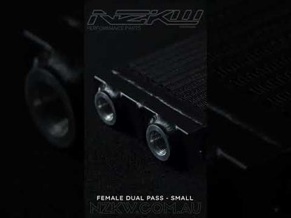 NZKW Universal Oil Cooler Bars & Plates – Female Dual-Pass