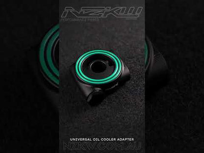 Billet Aluminium Thermostatic Universal Oil Cooler Adapter