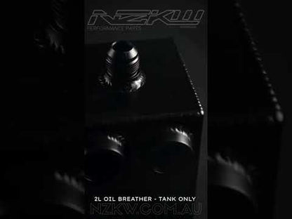 Baffled Oil Breather Catch Tank - 2 Litre