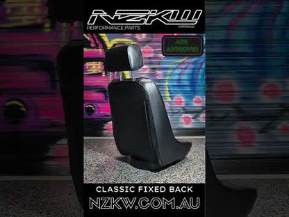 GKM Classic Old School Fixed Bucket Seats